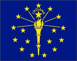 Indiana State Flag